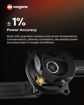 Immagine di MAGENE POWER METER PES P515 COMPLETO (PM+GUARNITURA+CORONE)