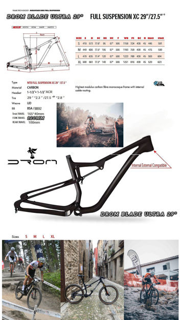 Immagine di DROM BIKES ULTRA FULL SUSPENSION 29"