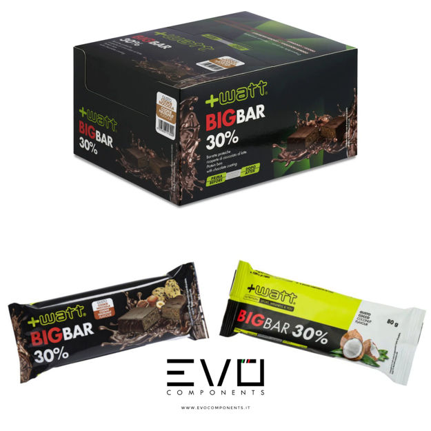 Immagine di +Watt Big Bar % Box 20 barrette