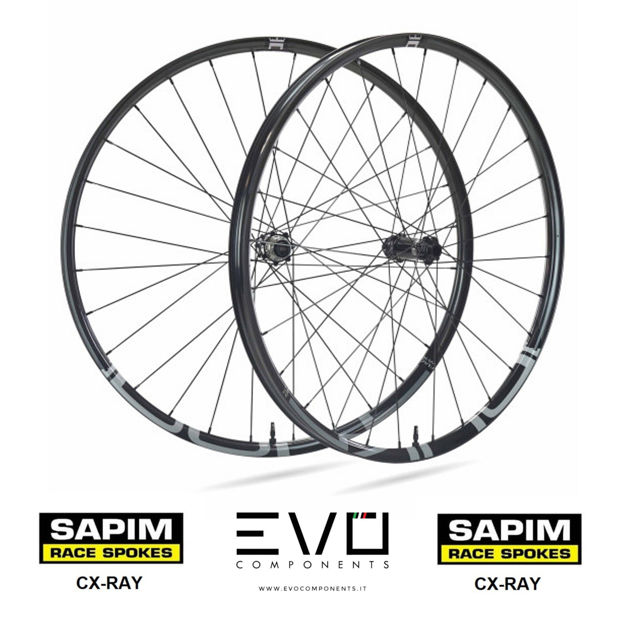 Immagine di DUKE LUCKY JACK SLS5 / BARON IS 6 FORI / SAPIM SPOKES CX RAY RUOTE