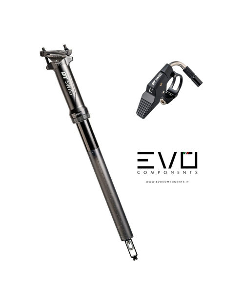 Immagine di DT Swiss D232 One Ø 30,9mm carbonio alluminio 400mm reggisella telescopico