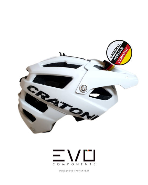 Immagine di CRATONI ALLTRACK BIANCO CASCO ENDURO / ALLMOUNTAIN