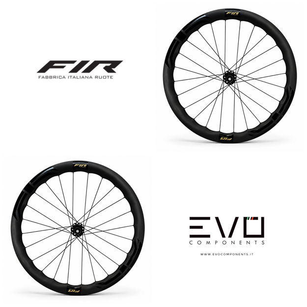 Immagine di FIR FC 50 PRO CS RUOTE RAGGI CARBON
