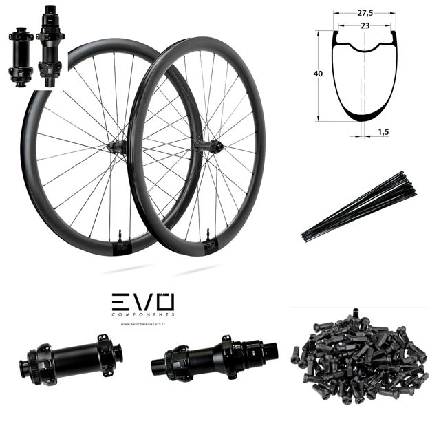 Immagine di DUKE CORE RR40 MOZZI DUKE CORE CL SP RUOTE STRADA
